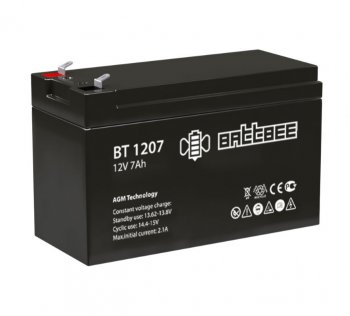 Аккумулятор для ИБП [NEW] Battbee BT 1207 (12V, 7Ah)