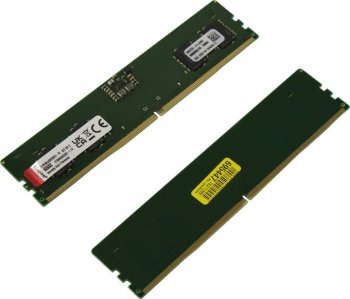 Оперативная память [NEW] Kingston <KVR48U40BS6K2-16> DDR5 DIMM 16Gb KIT 2*8Gb <PC5-38400> CL40