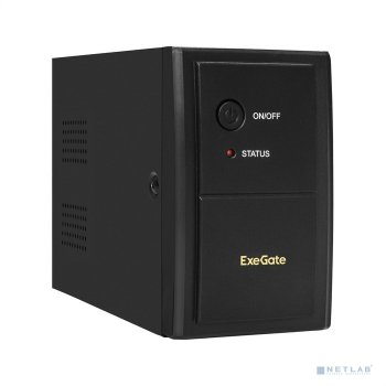 Источник бесперебойного питания Exegate EX292774RUS ExeGate SpecialPro UNB-800.LED.AVR.4C13.RJ.USB <800VA/480W, LED, AVR, 4*C13, RJ45/11, USB, мет