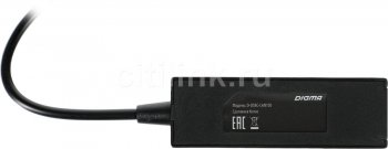 Сетевая карта внешняя Fast Ethernet Digma D-USBC-LAN100 USB Type-C (упак.:1шт)
