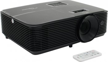 Мультимедийный проектор [NEW] Optoma Projector W400LVe (DLP, 4000 люмен, 25000:1, 1280x800, D-Sub, HDMI, RCA, ПДУ, 2D/3D)