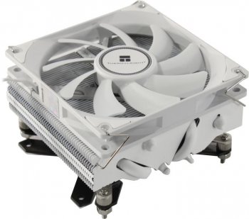 Вентилятор Thermalright <AXP-90-X47 White> (4пин, 115x/1200/1700/AM4, 22.4дБ, 2700 об/мин,Al+тепл.тр)