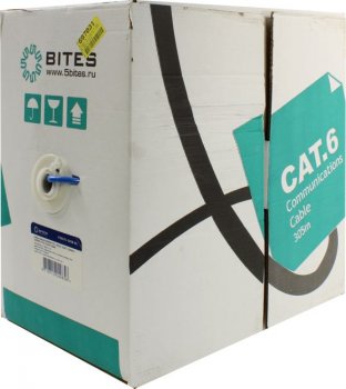 Кабель FTP 4 пары кат.6 <бухта 305м> 5bites Express <FS6575-305B-BL> синий
