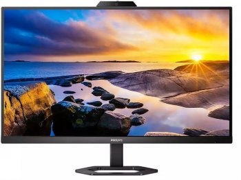 Монитор 27" PHILIPS 27E1N5600HE/00/01 Black с поворотом экрана (IPS, 2560x1440, 75Hz, 1 ms, 178°/178°, 300 cd/m, Mega DCR