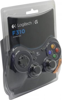 Геймпад Logitech Gamepad F310 USB (10кн., 8 поз.перекл., 2 мини- джойстика) <940-000138>