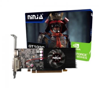 Видеокарта Sinotex Ninja GT1030 PCIE (384SP) 4GB 64BIT GDDR4 DVI HDMI
