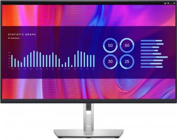 Монитор 31.5" DELL P3223DE <656815> с поворотом экрана (LCD, 2560x1440, HDMI, DP, USB3.0 Hub)