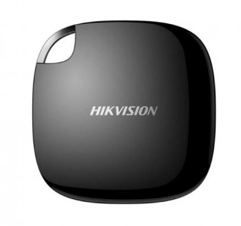 Внешний твердотельный накопитель (SSD) - Hikvision USB 256GB USB 3.2 + Type-C, black [HS-ESSD-T100I/256G/BLACK]