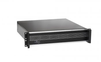 Корпус для монтажа в стойку ExeGate EX293329RUS Pro 2U450-09 <RM 19", высота 2U, глубина 450, БП 1000ADS, 2*USB>
