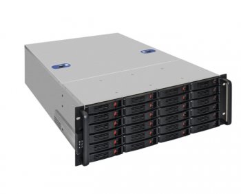 Корпус для монтажа в стойку ExeGate EX293580RUS Pro 4U660-HS24 <RM 19", высота 4U, глубина 660, БП 900ADS, 24xHotSwap, USB>