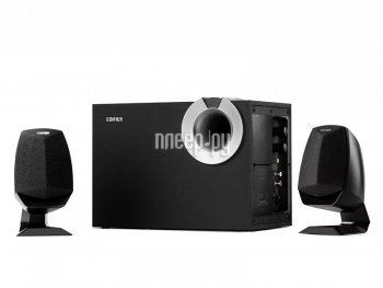 Колонки Edifier M201BT <Black> (2x8W +Subwoofer 18W, дерево, Bluetooth)