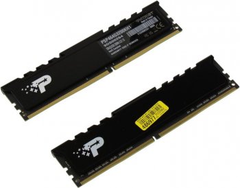 Оперативная память Patriot Signature Line Premium <PSP464G3200KH1> DDR4 DIMM 64Gb KIT 2*32Gb <PC4-25600> CL22