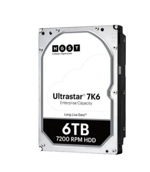 Жесткий диск Western Digital Ultrastar DC HС310 3.5" SAS 6Тб, 7200rpm, 256MB buffer, 512e (HUS726T6TAL5204 HGST / 0B36540)