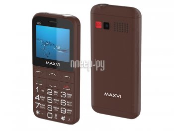 Мобильный телефон Maxvi B231 Brown