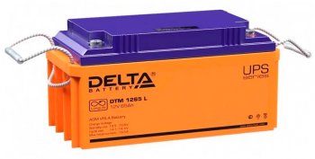 Аккумулятор для ИБП Delta DTM 1265 L 12В 65Ач