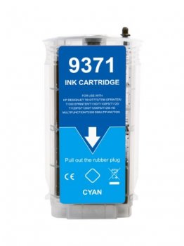 Картридж G&G GG-C9371A голубой (130мл) для HP Designjet T610, T770, T790eprinter, T1300eprinter, T1100, T1100PS, T1120, T1120PS, T1200, T1200PS, T1200