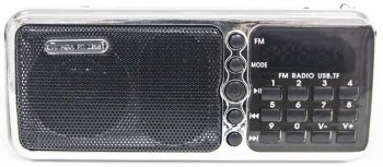 Радиоприемник Сигнал <РП-226BТ> (3W, FM, USB, microSD, BT, Li-Ion) <17833>