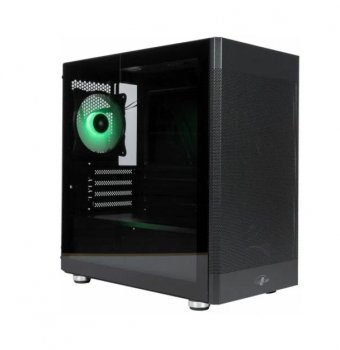 Корпус mATX Eurocase M08 ARGB черный без БП закаленное стекло USB 3.0