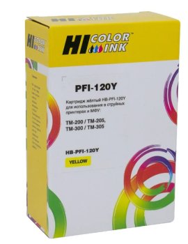 Картридж Hi-Black PFI-320Y для Canon imagePROGRAF TM-200/200MFP/205/300/300FMP/305,У