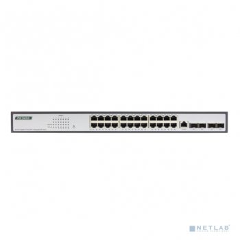 Коммутатор ORIGO OS3228P/250W/A1A управляемый L3 PoE- 24x1000Base-T PoE+, 4x10G SFP+, PoE-бюджет 250 Вт