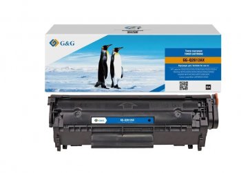 Картридж G&G GG-Q2612AX черный (3000стр.) для HP LJ 1010/1012/1015/1018/1020/1022/1022n/1022nw/3015/3020