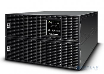 Источник бесперебойного питания CyberPower OL6KERT3UPM Online, 6000VA/6000W USB/RS-232/Dry/EPO/SNMPslot/RJ11/45/ВБМ без АКБ