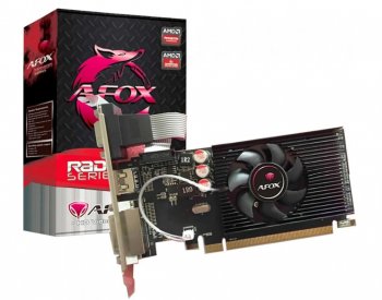 Видеокарта Afox GeForce GT710 4GB DDR3 64BIT DVI HDMI VGA LP SINGLE FAN (AF710-4096D3L7-V1) RTL