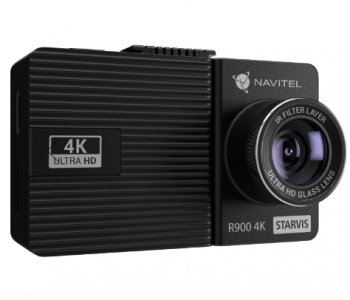 Автомобильный видеорегистратор Navitel R900 4K черный 12Mpix 2160x3840 2160p 140гр. MSTAR 8629Q