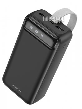 Портативный аккумулятор Borofone BJ14B Freeway 30000mAh Black