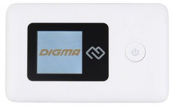Модем GSM Digma Mobile WiFi DMW1880 USB Wi-Fi Firewall +Router внешний белый