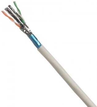 Кабель FTP Panduit PFFY6X04WH-HED кат.6А F/FTP индивидуальный и общий экран 4X2X23AWG LSZH внутренний 500м белый