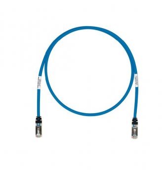Кабель SFTP Panduit STP6X6MBU S/FTP вилка RJ-45-вилка RJ-45 кат.6А 6м синий CM/LSZH