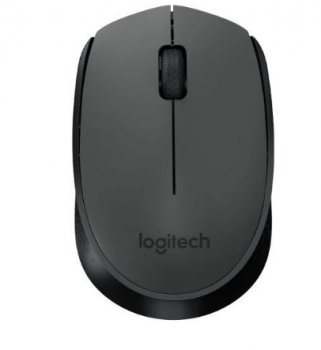 Мышь Logitech Mouse M100r Dark Grey <910-005006> (OEM) USB 3btn+Roll