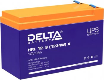 Аккумулятор для ИБП Delta HRL 12-9 (1234W) X 12В 9Ач