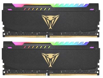 Оперативная память Patriot Viper Steel RGB <PVSR464G360C0K> DDR4 DIMM 64Gb KIT 2*32Gb <PC4-28800> CL20