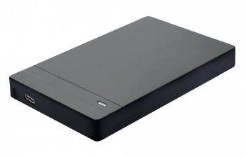 Внешний бокс HDD/SSD AgeStar 31UB2P3C SATA USB3.2 пластик черный hotswap 2.5"