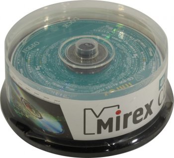 Диск CD-RW W Mirex 700Mb 4-12x <уп.25 шт> на шпинделе <202349>
