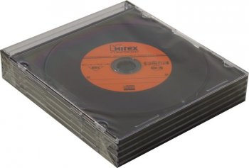 Диск CD-R [NEW] Mirex 700Mb 52x уп.5 шт <203056>