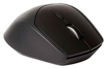 Мышь беспроводная Rapoo MT550 черный оптическая (1600dpi) BT/Radio USB для ноутбука (5but)