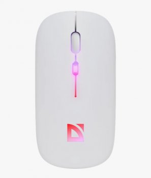 Мышь беспроводная Defender Touch Wireless Optical Mouse <MM-997> (RTL) BT/USB 4btn+Roll <52998>