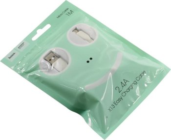 Кабель Hoco <X13 Micro 1M White> USB 2.0 AM--> Micro-B 1м