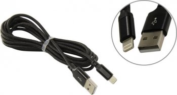 Кабель Hoco <X14 Lightning 2M Black> USB 2.0 AM-->Lightning 2м