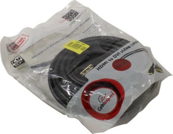 Кабель Cablexpert <CC-HDMI-DVI-10MC> HDMI (19M) -> DVI (19M)
