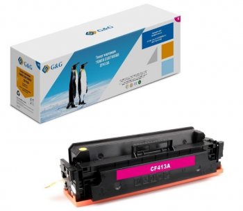 Картридж G&G GG-CF413A пурпурный (2300стр.) для HP LJ M452DW/DN/NW M477FDW/M477FDN/M477FNW