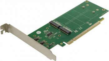 Адаптер PCI-E/M.2 (NGFF) Orient <C306E4> 4xM.2 M -> PCI-Ex16