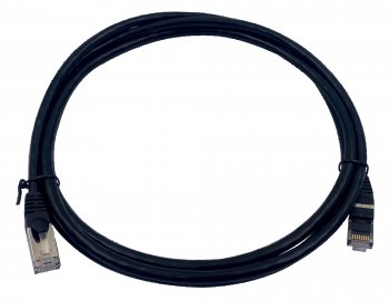 Кабель STP Buro BU-7-2M STP 4 пары cat.7 CCA molded 2м черный RJ-45 (m)-RJ-45 (m)