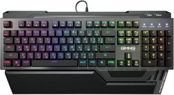 Клавиатура GMNG 985GK механическая черный USB Multimedia for gamer LED (подставка для запястий) (1677413)