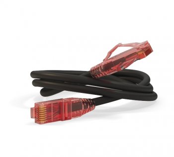 Кабель UTP Hyperline PC-LPM-UTP-RJ45-RJ45-C5e-10M-LSZH-BK U/­UTP, Cat.5e, LSZH, 10 м, черный