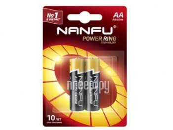 Батарейка AA - Nanfu (2 штуки) 6901826017446