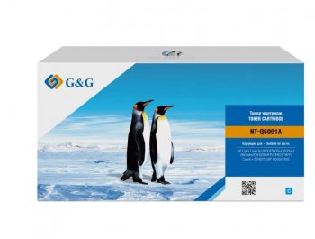 Картридж G&G GG-Q6001A голубой (2000стр.) для HP CLJ 1600/2600/2605N, LBP 5000/5100 Canon